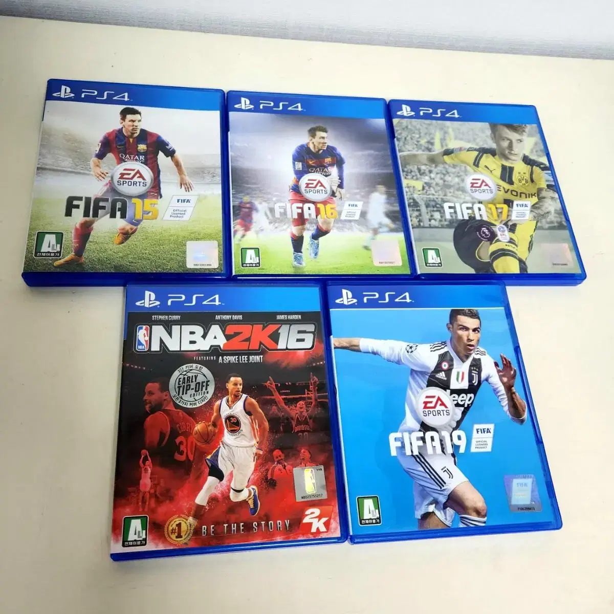 PS4 피파 15, 16, 17, 19 + NBA 2k 16