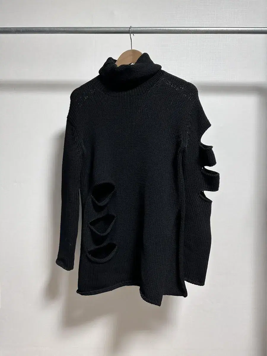 Yohji Yamamoto Distressed Sweater