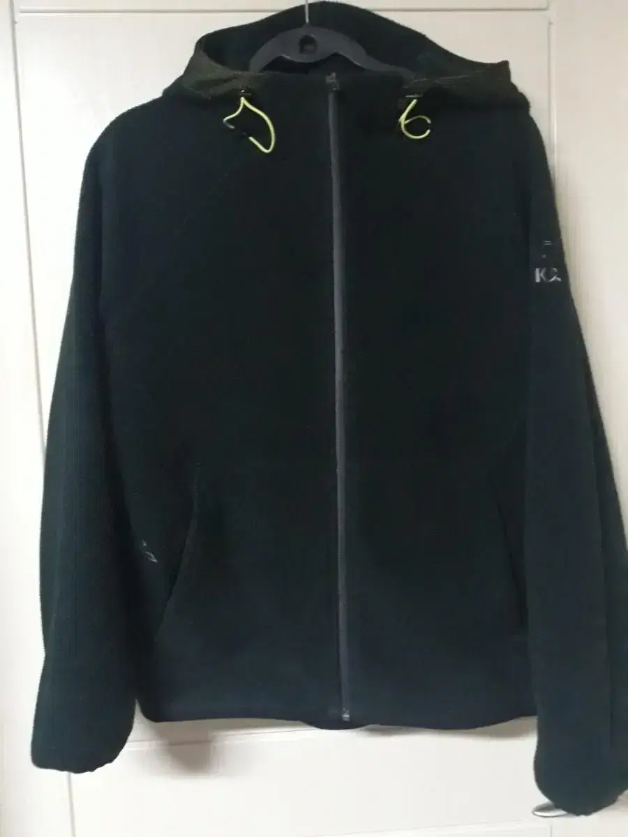 K2 100% polyester hooded zip-up