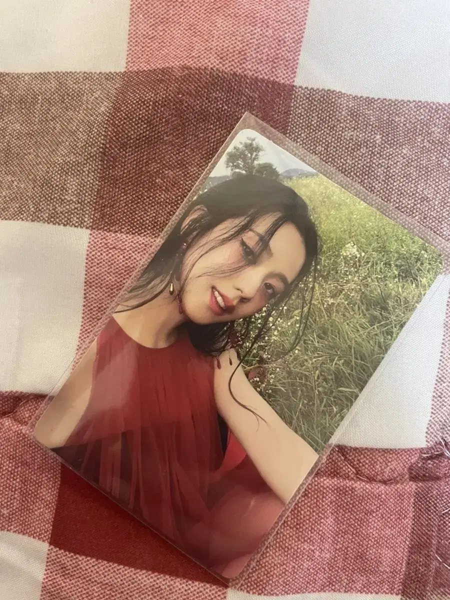 Jisoo Flower Photocard