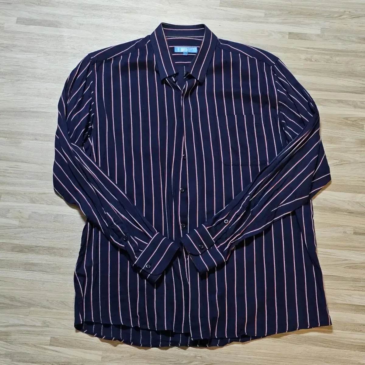 [L] Personal Pack Striped Shirt