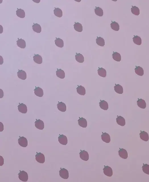 10 sheets of PumppumRPP strawberry pattern notepad size 100*140 (mm)