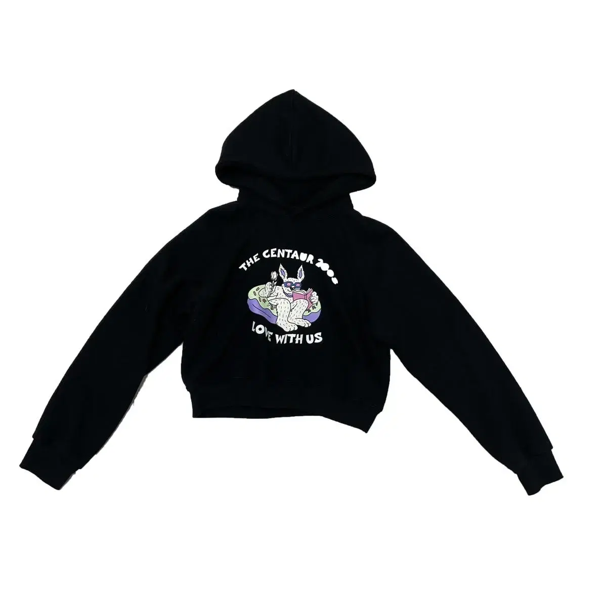 The centaur cropped hoody