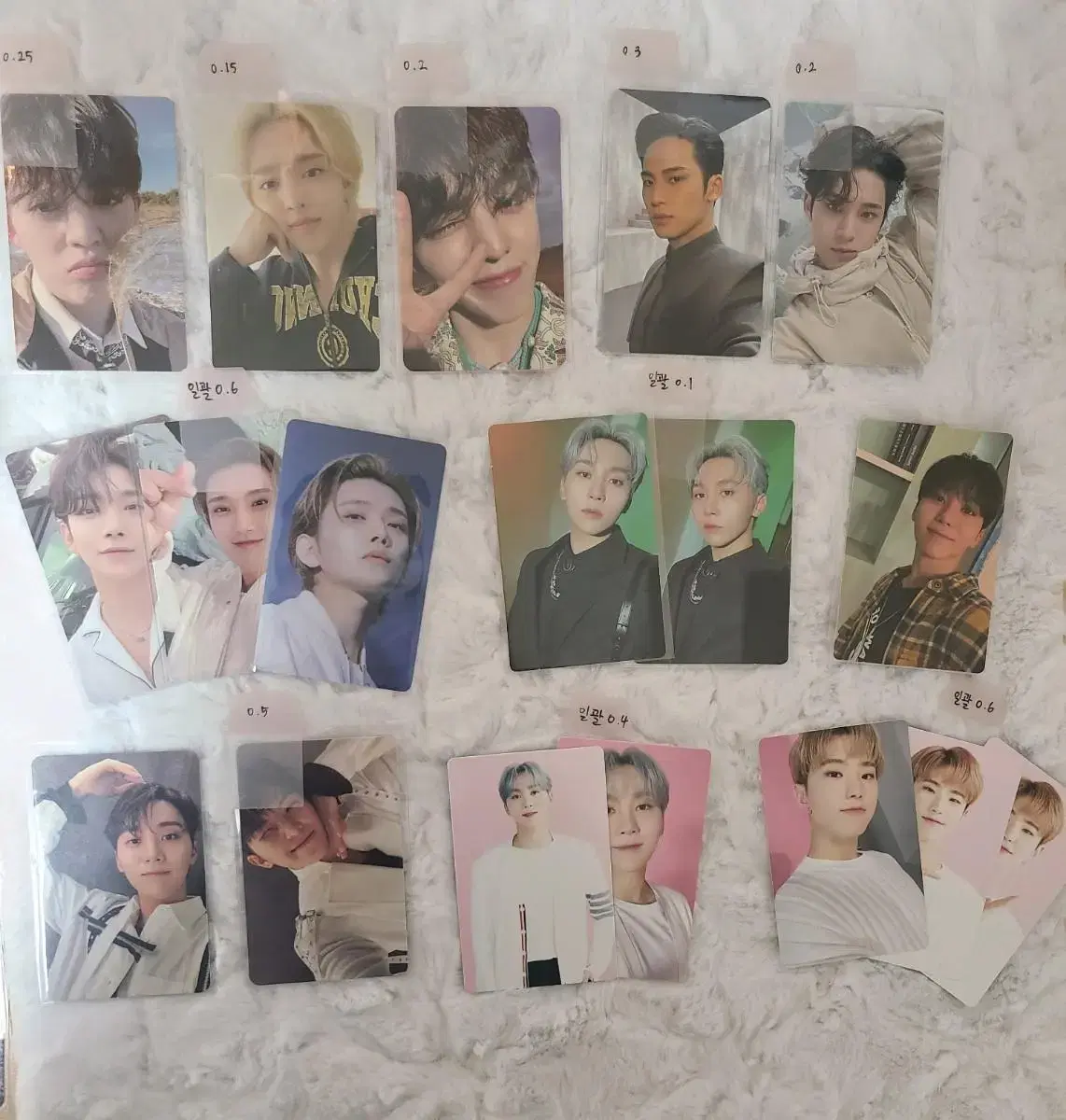 *Photocard Market Last Traded Price*Seventeen photocard seasons greetings KoopsJoshuaMingyuMingyu SeungkwanJun VernonDoGyeom