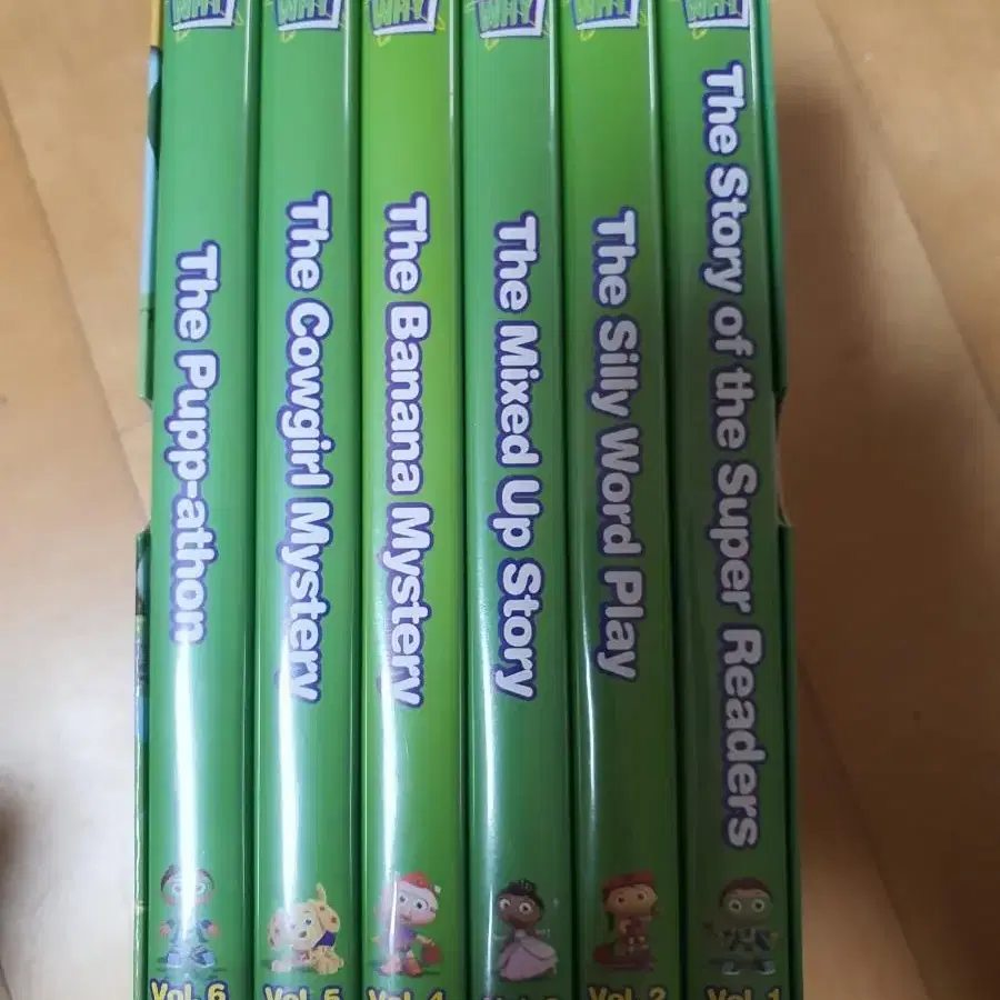 슈퍼와이 (Super why) dvd 3집 4집 판매합니다