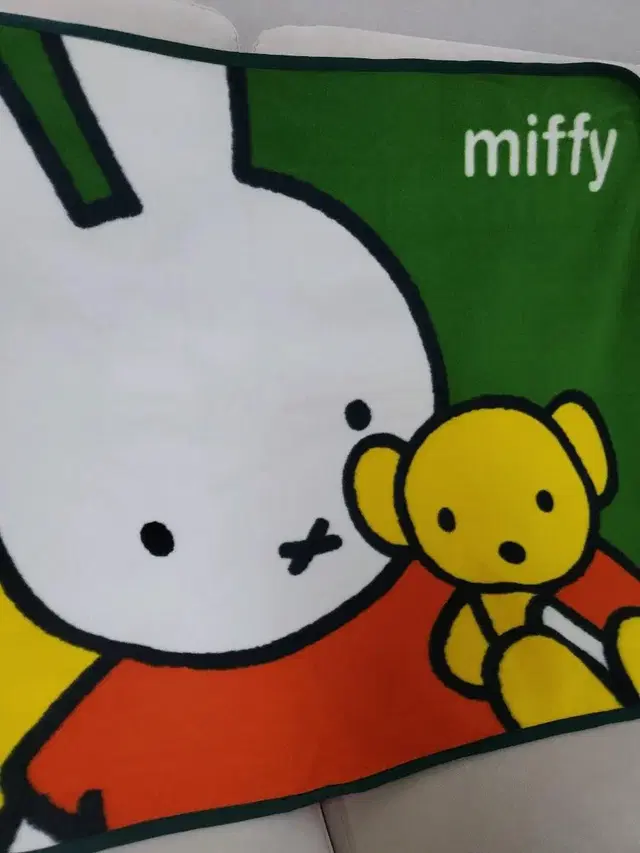 미피 miffy 빈티지 블랭킷 담요 러그 빈티지소품