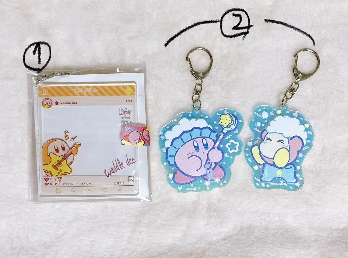 StarsKirby Kirby Waddleddy Northern LightsKeyrings