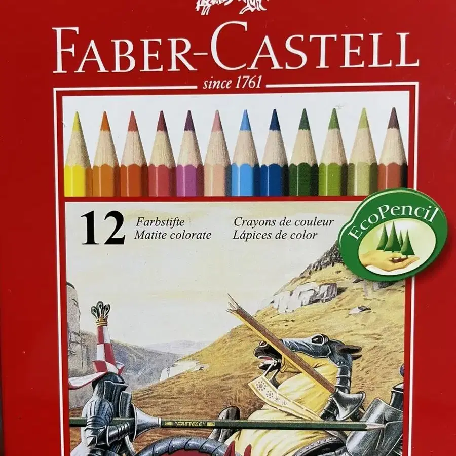 FABER-CASTELL 파버카스텔 수채색연필 12색