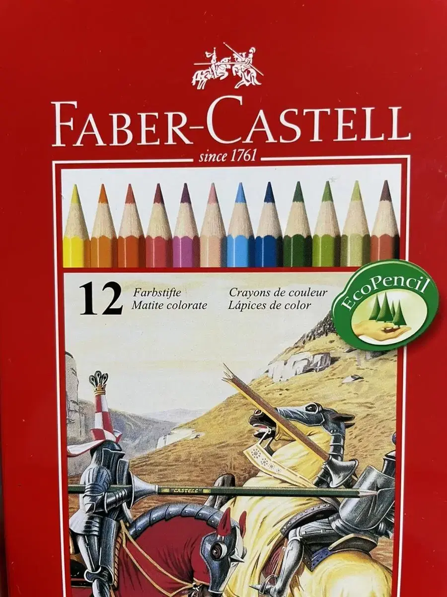 FABER-CASTELL 파버카스텔 수채색연필 12색