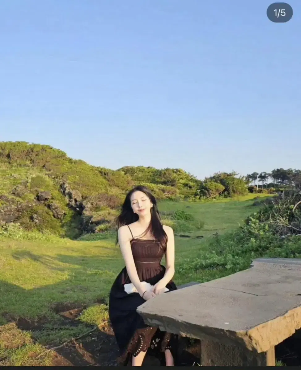 (NEW) Sung Hae Eun wears All Saints Whitley Brotherly ONEPIECE UK4 size