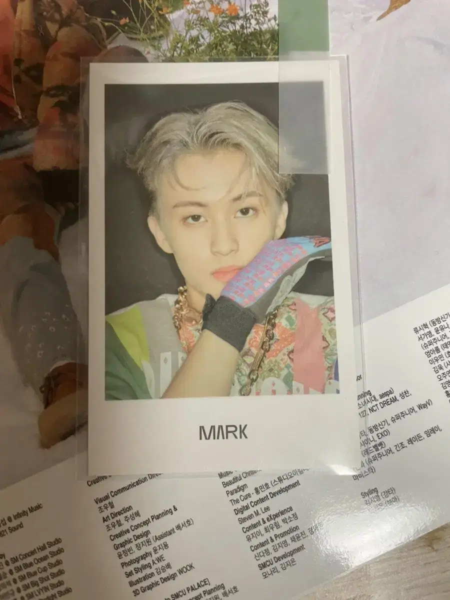 Mark Gong-Rup photocard pola nct Dream 127 wts