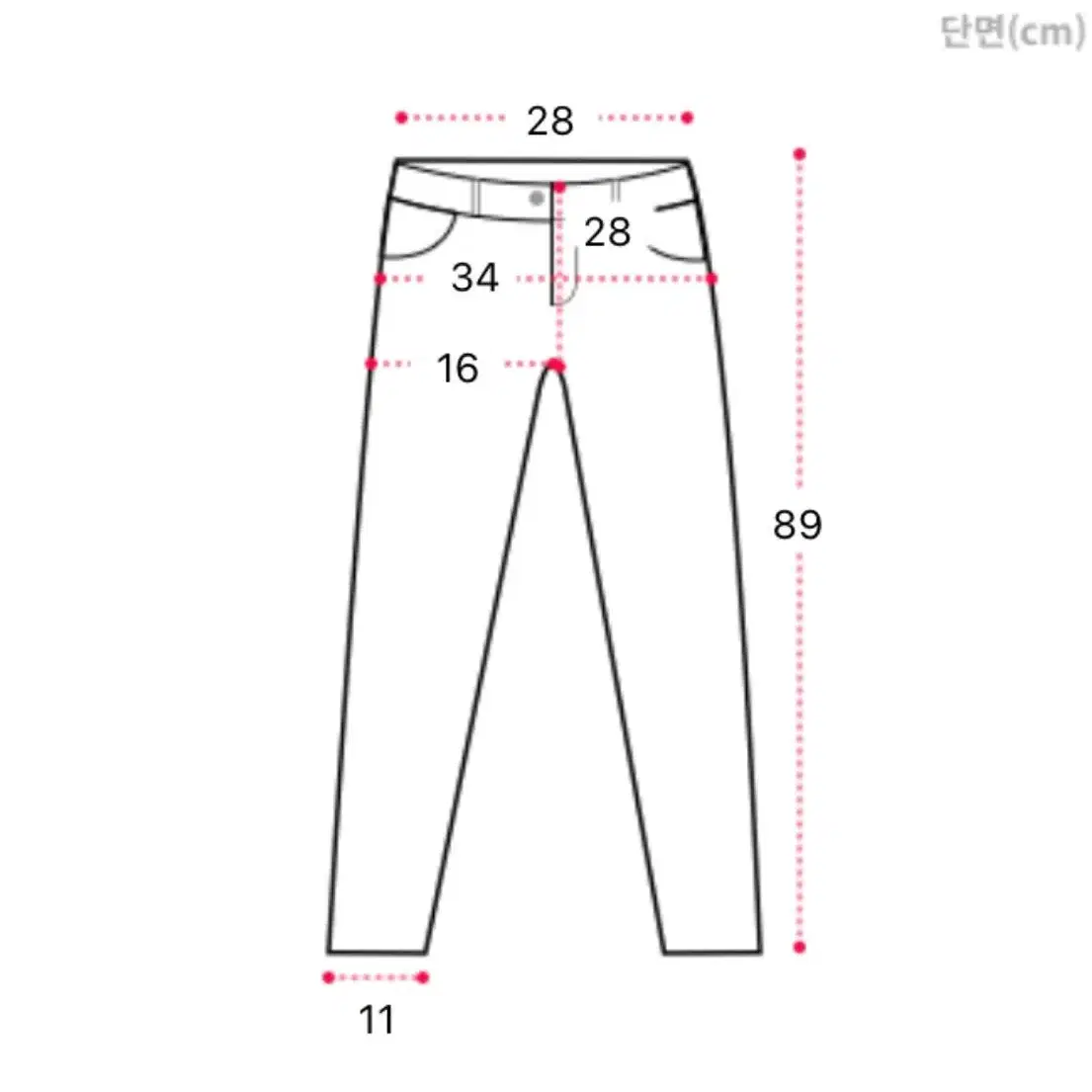 에이블리 그레이연청 스키니팬츠S