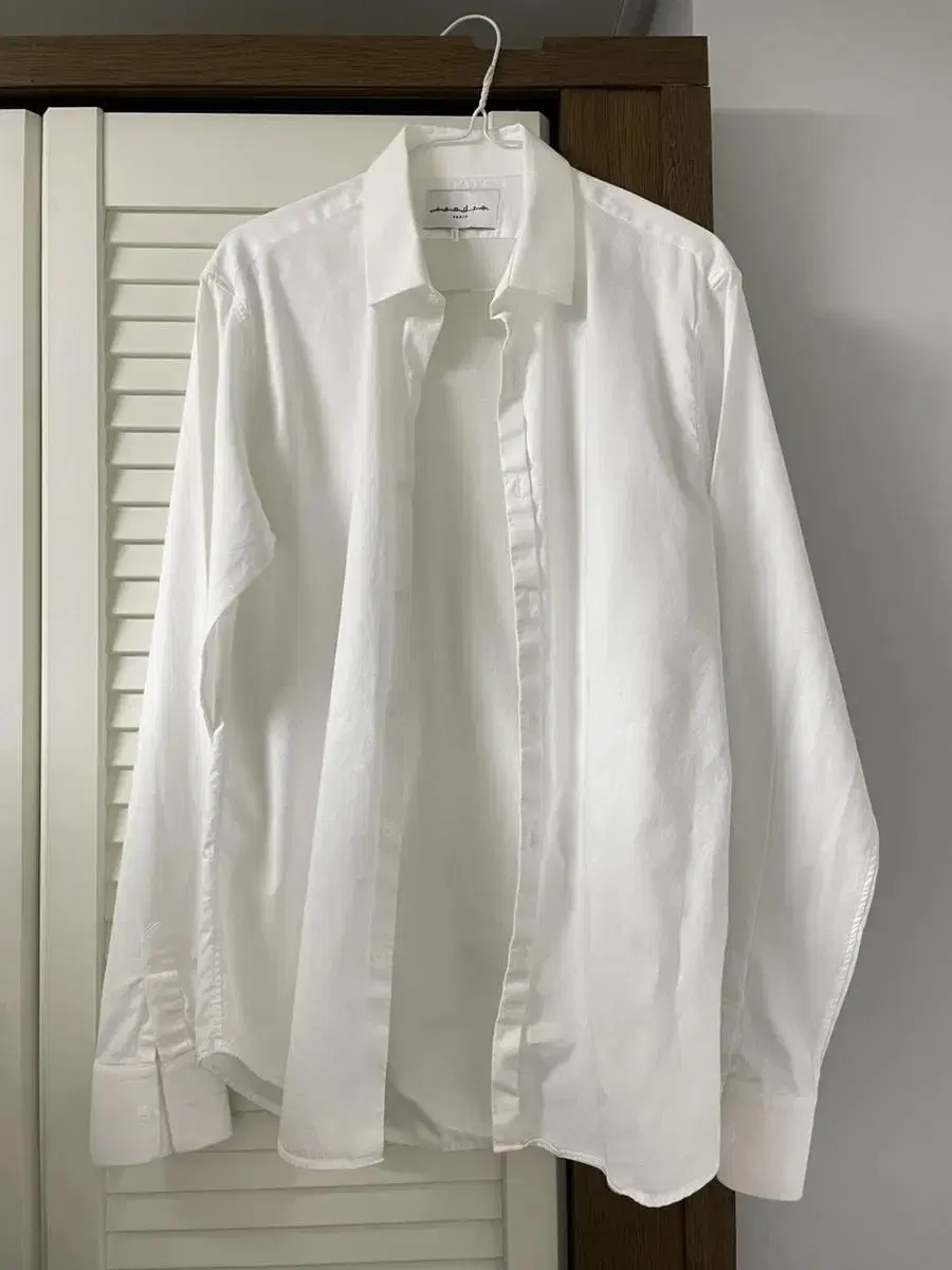 Sandro Sandro white shirt slim 100