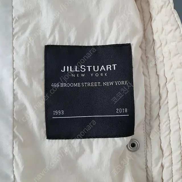 JILLSTUART 질스튜어트 뉴욕 구스 다운 경량 후드 롱패딩 코트 S