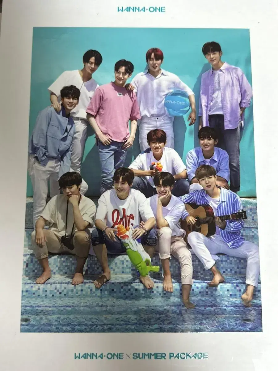 Wanna One Summer Package Summer Photo Album Pictorial photobook SUMMER PACKAGE