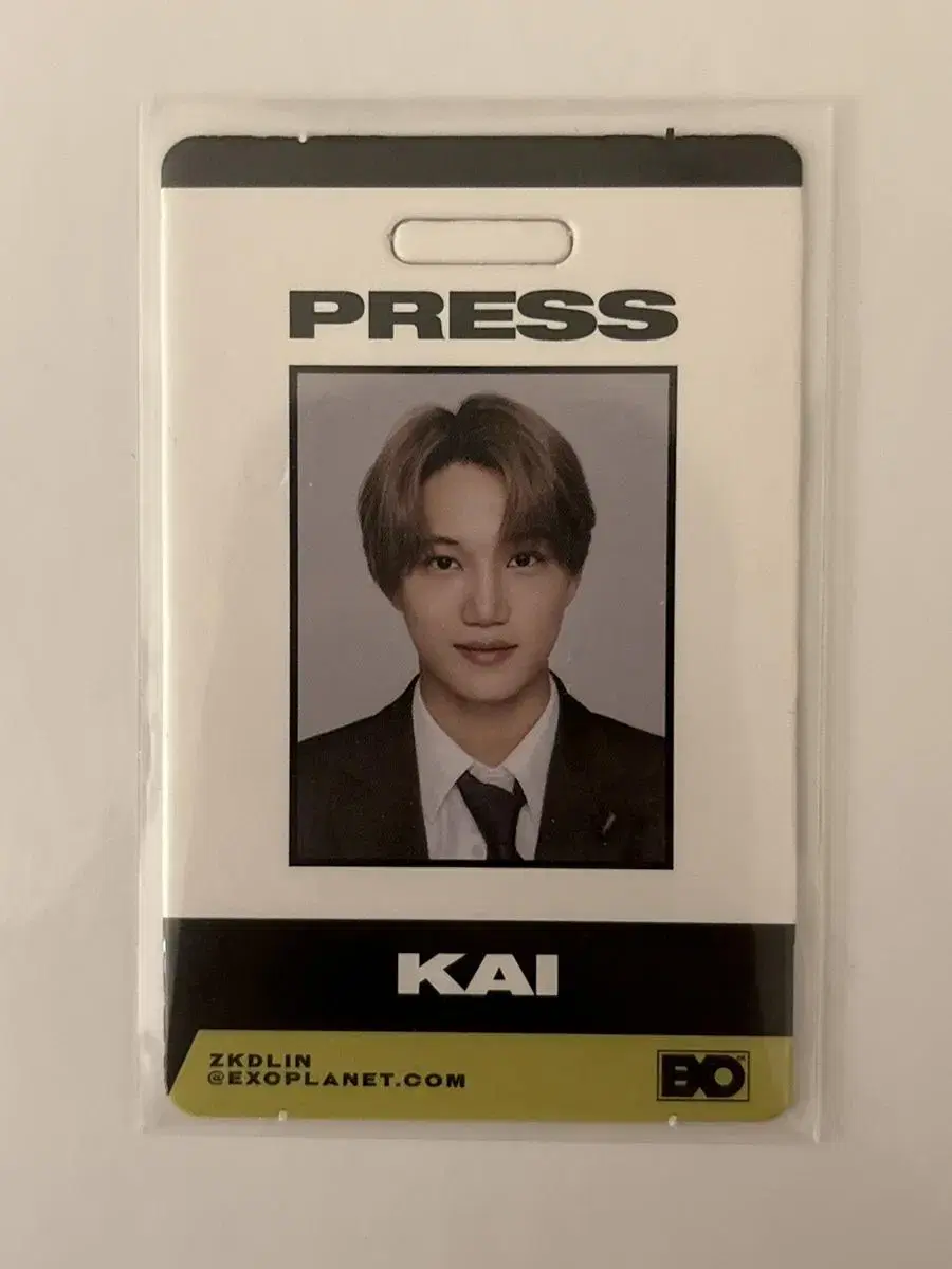 Exo 2021 seasons greetings kai Press ID photocard Photo Card