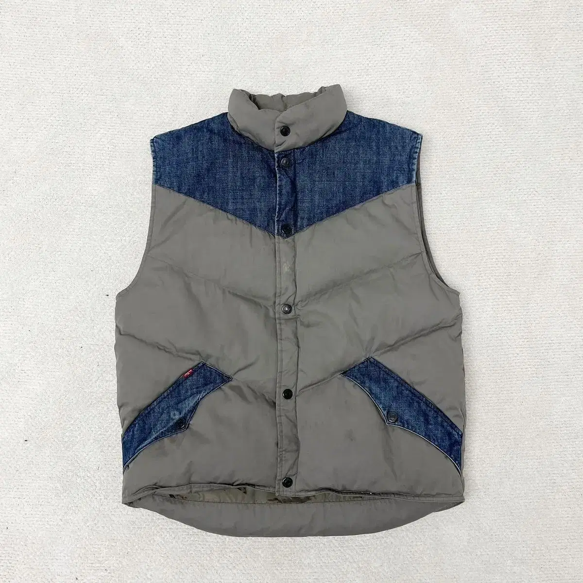 Levi's Denim Patch Western Padded Vest