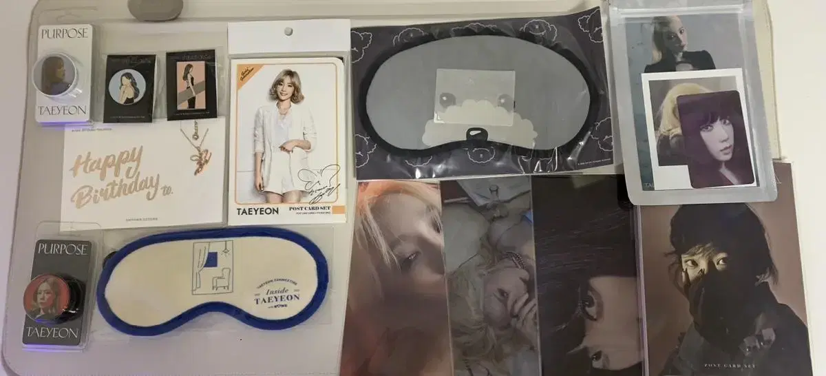 Taeyeon Goods sell(Postguard, poster, eye patch, mood, etc.)