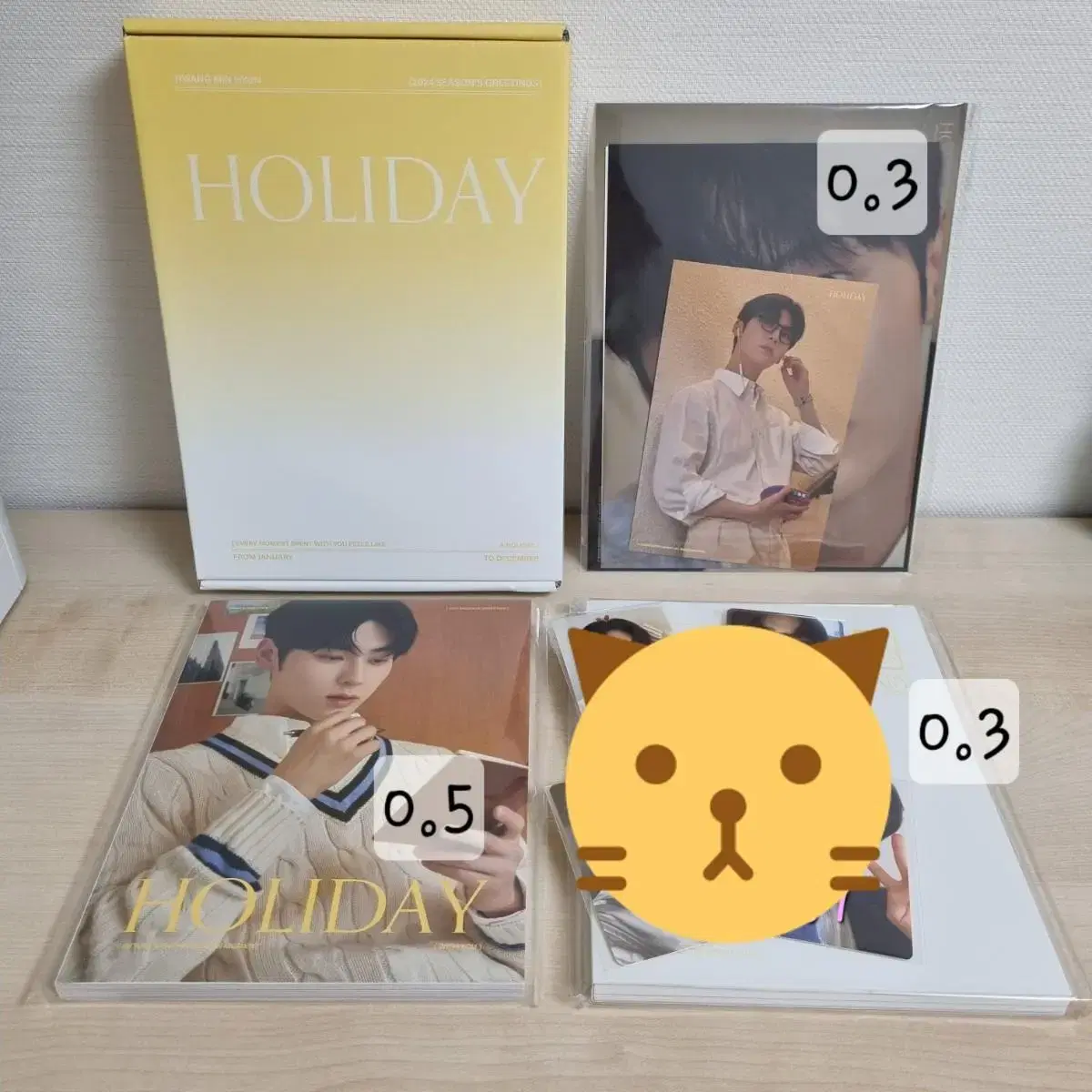 hwang minhyun minhyun season's greetings seasons greetings buncheol