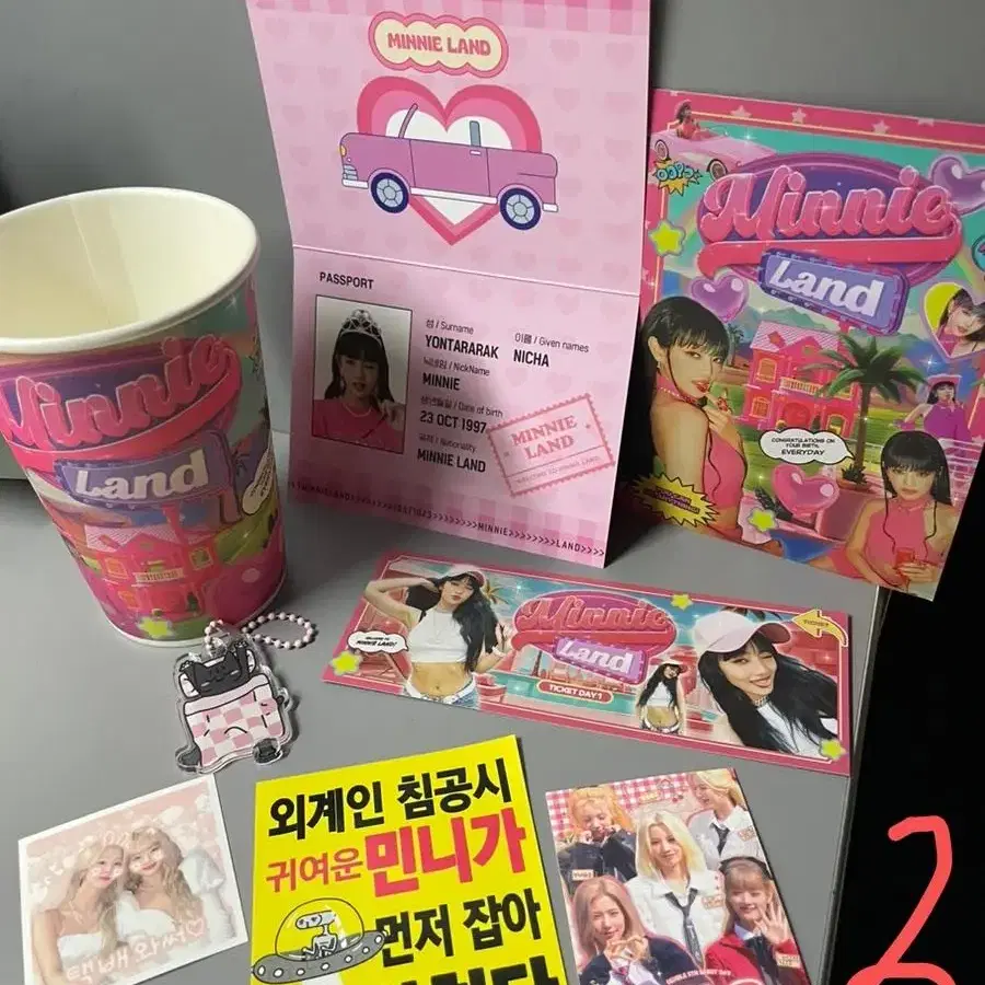 여자아이들 민니 2023 생카 특전 판매