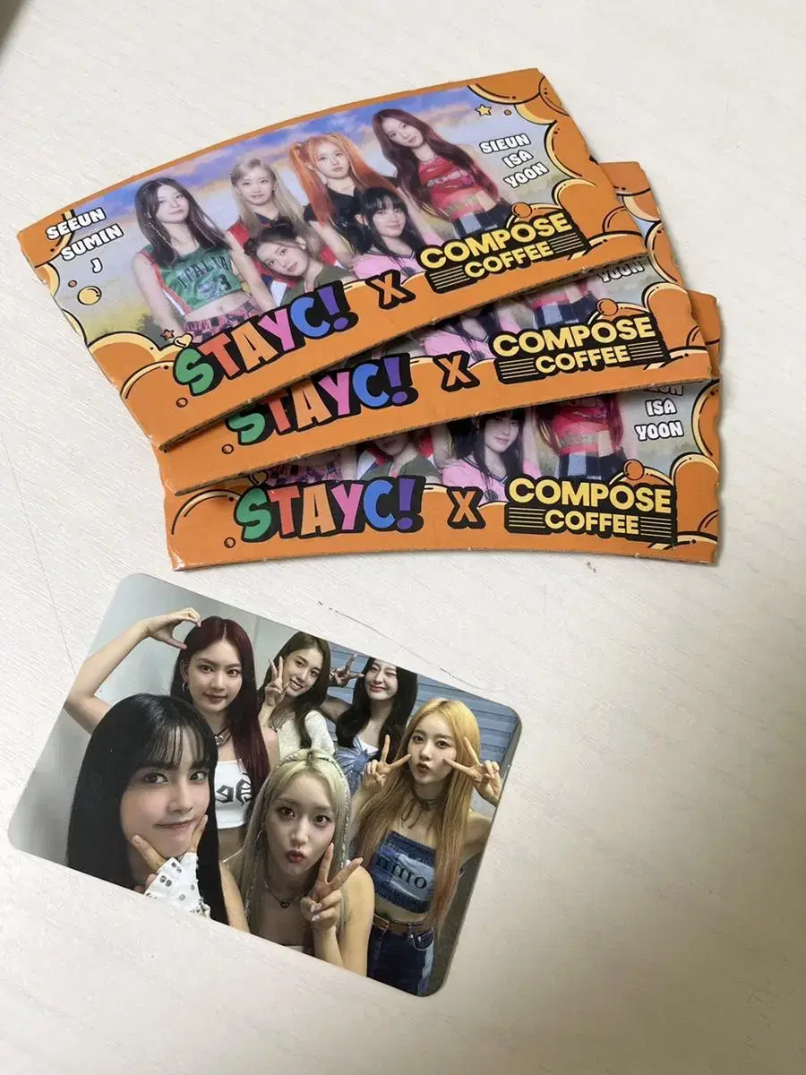 Stayc Photocard Holder, Cup Holder