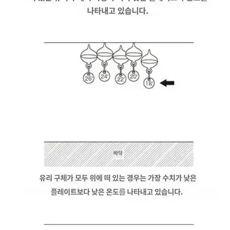 리락쿠마 펀 사이언스 갈릴레오 온도계 인테리어 집들이선물