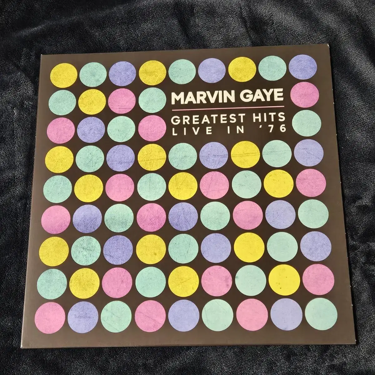 마빈 게이 Greatest Hits Live in 76 lp (단순개봉)