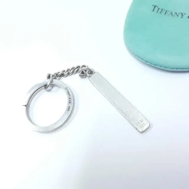 TIFFANY&CO 티파니앤코 만국기 925실버 플레이트 키링 A563