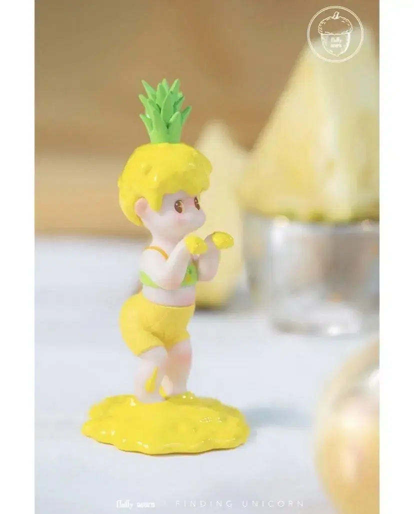 FLUFFY ACORN Jamboy Fruit Series Figures Pineapple