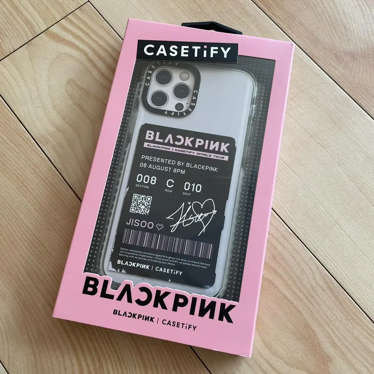 (새상품)[지수 CASETiFY] IPHONE 12/12pro