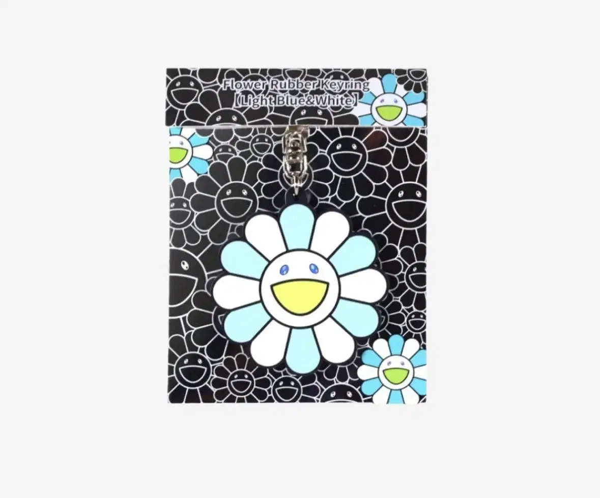 카이카이키키 키링  Flower Rubber Keyring Light