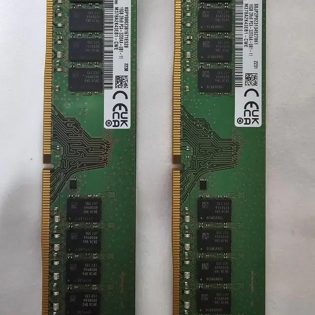 삼성 ddr4 16g  2개 (부산)