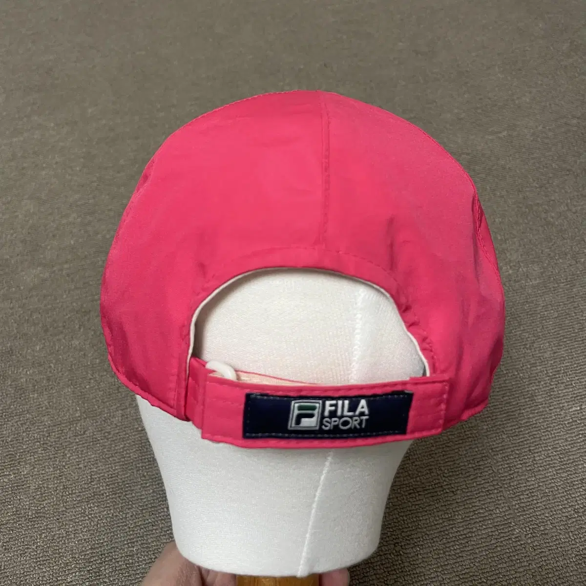 Fila 휠라 스포츠 핫핑크 캡 모자