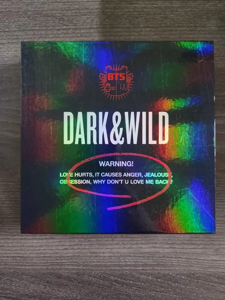 BTS 방탄소년단 굿즈 DARK&WILD 앨범