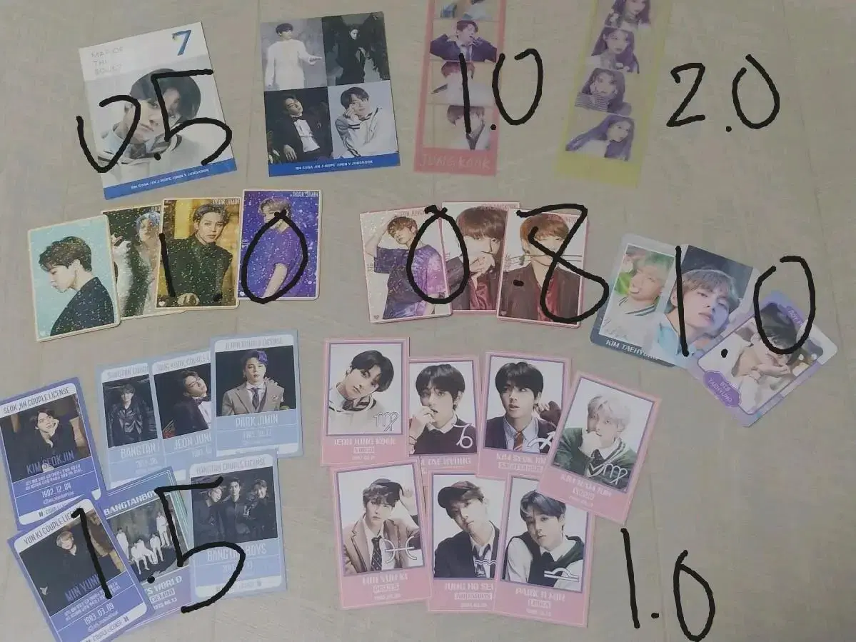 bangtanphotocardsticker iuinlifenecut