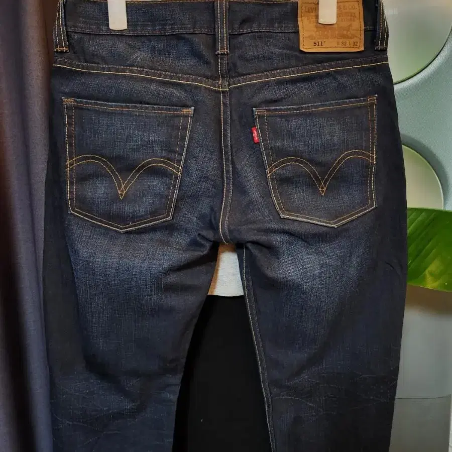 32.(새컨디션)Levi's 리바이스 511 워싱 청바지