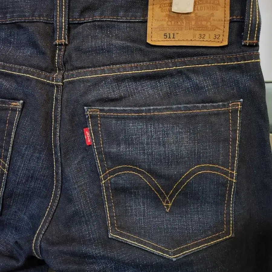 32.(새컨디션)Levi's 리바이스 511 워싱 청바지