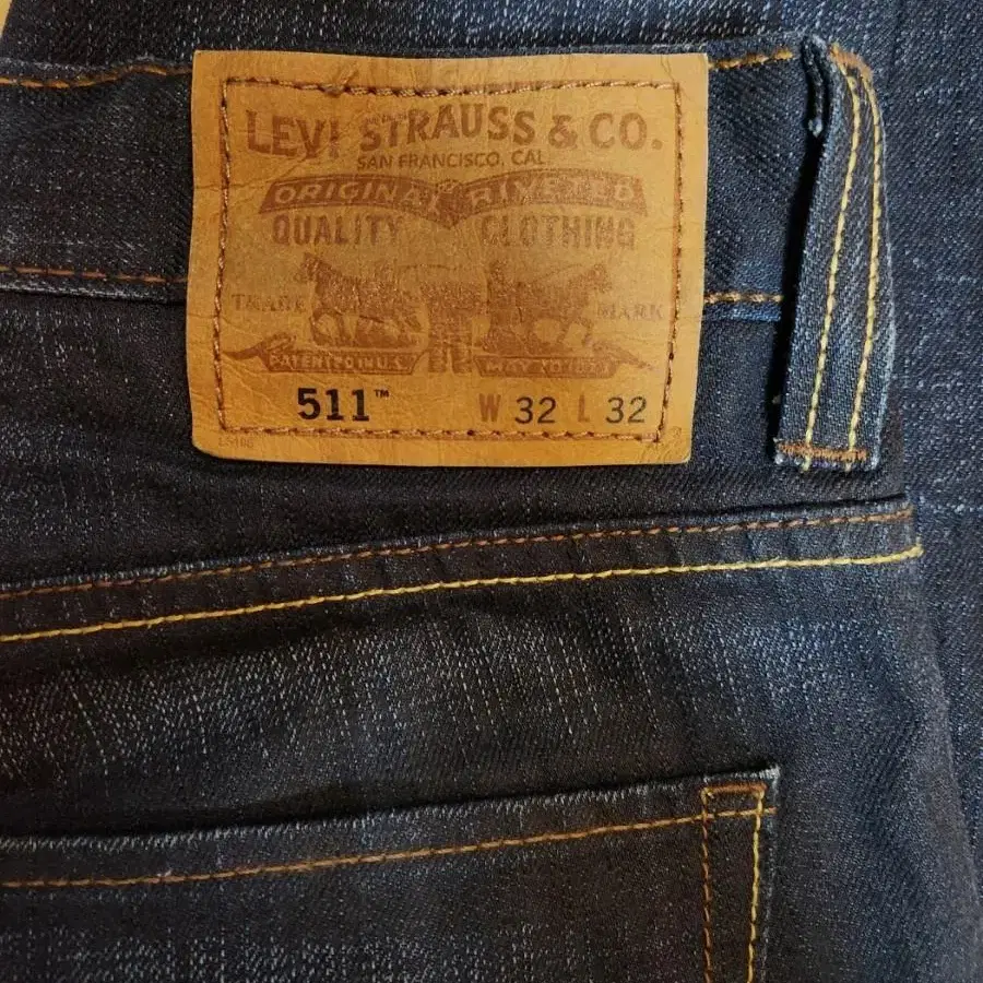 32.(새컨디션)Levi's 리바이스 511 워싱 청바지