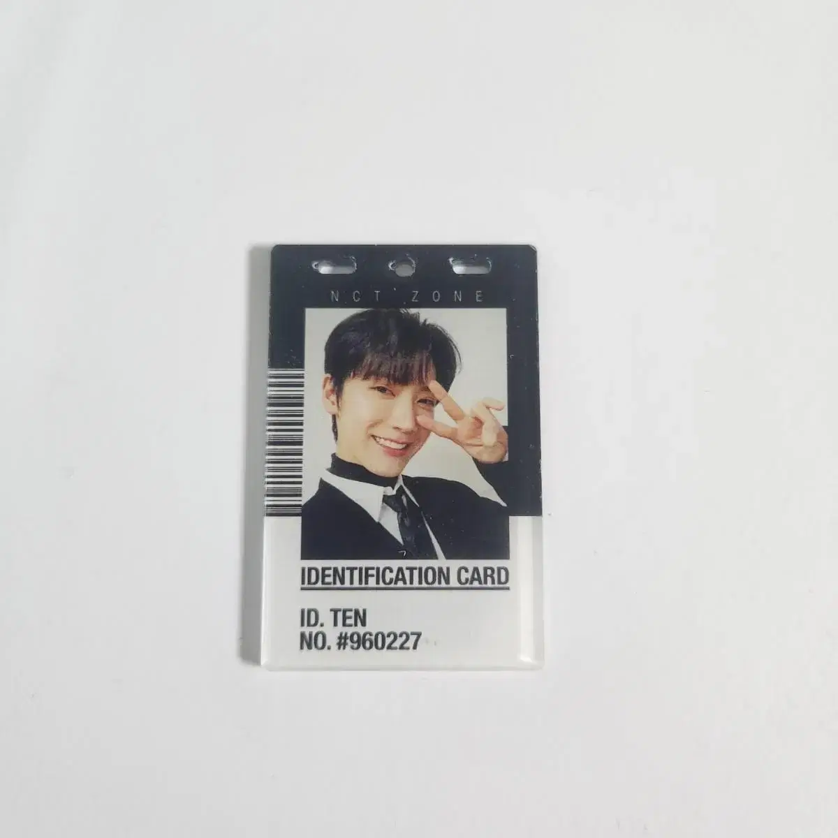 ten nct zones acrylic keyring