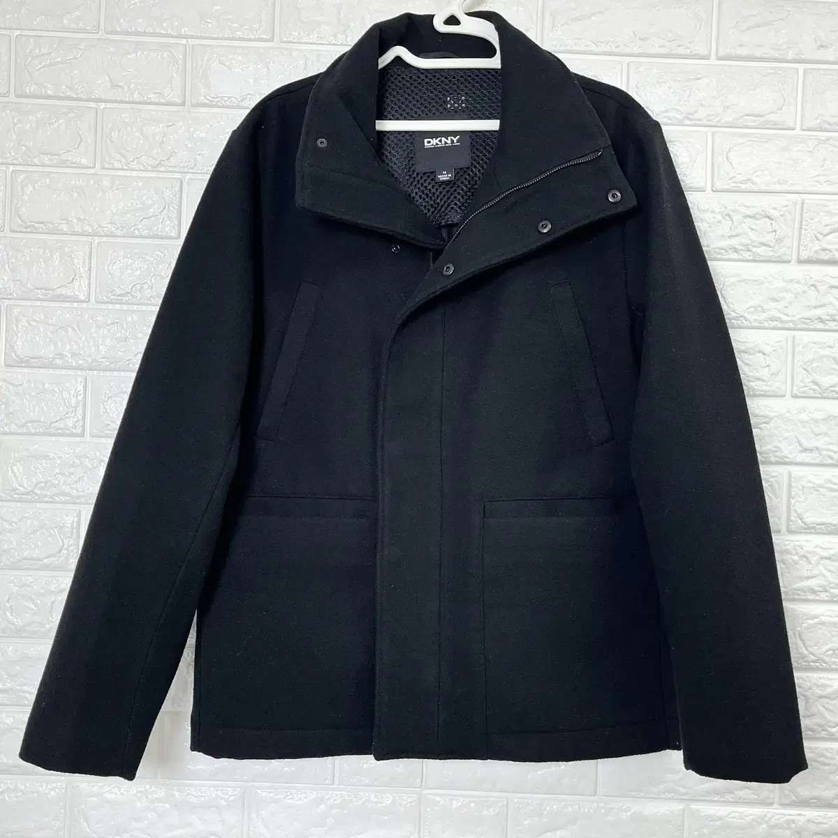 DKNY Black Coat Jacket 100