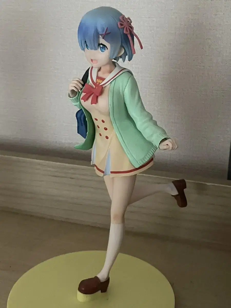 Otherworldly Life School Uniform Rem Figures Starting from Rebecca