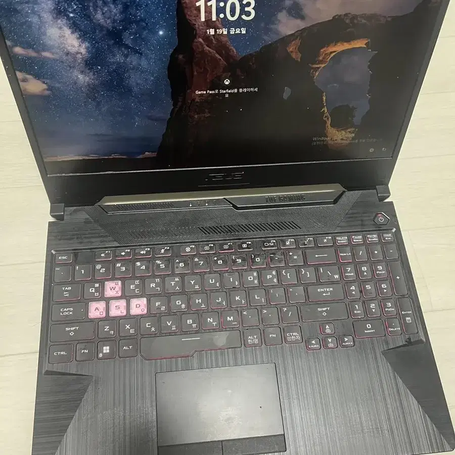 Asus tuf f15 게이밍노트북