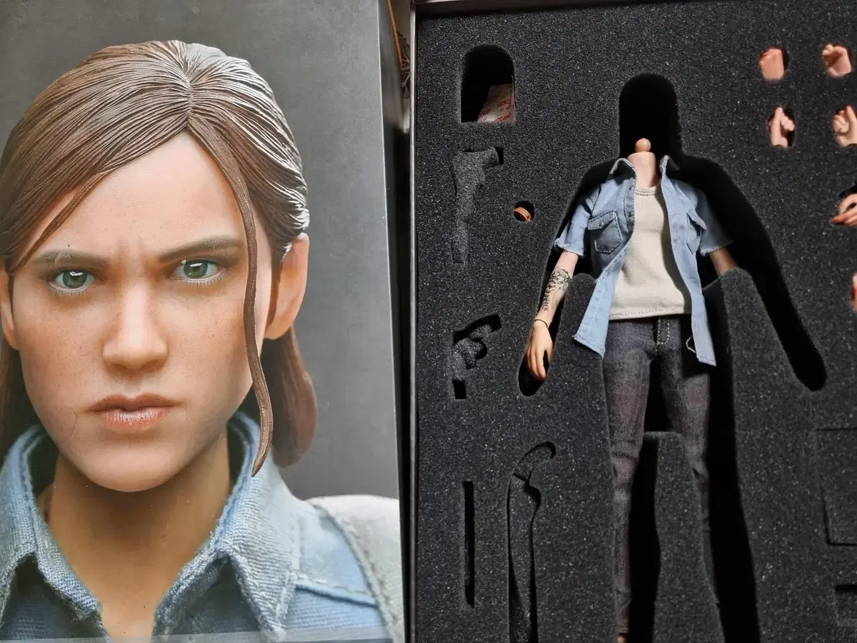 cctoys Last of Us elly Tattooed Body/Additional Arms/Holster/Bracelet 1/6