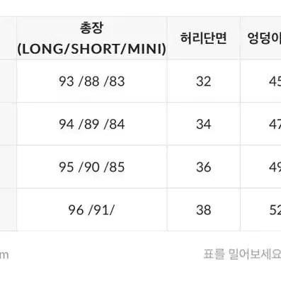 (포장 그대로 새상품) 트렌디어패럴 일자핏 중청 청바지 숏 XS 사이즈