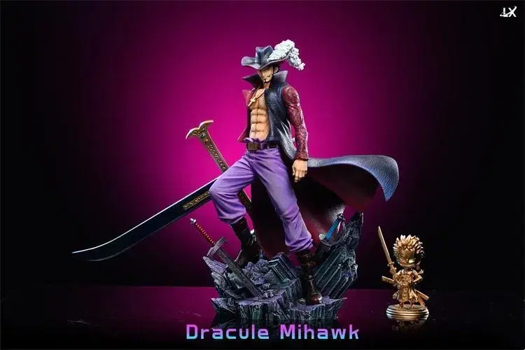 [New] LX ONEPIECE Mihawk 2.0 Resin Statue [Overseas Spot