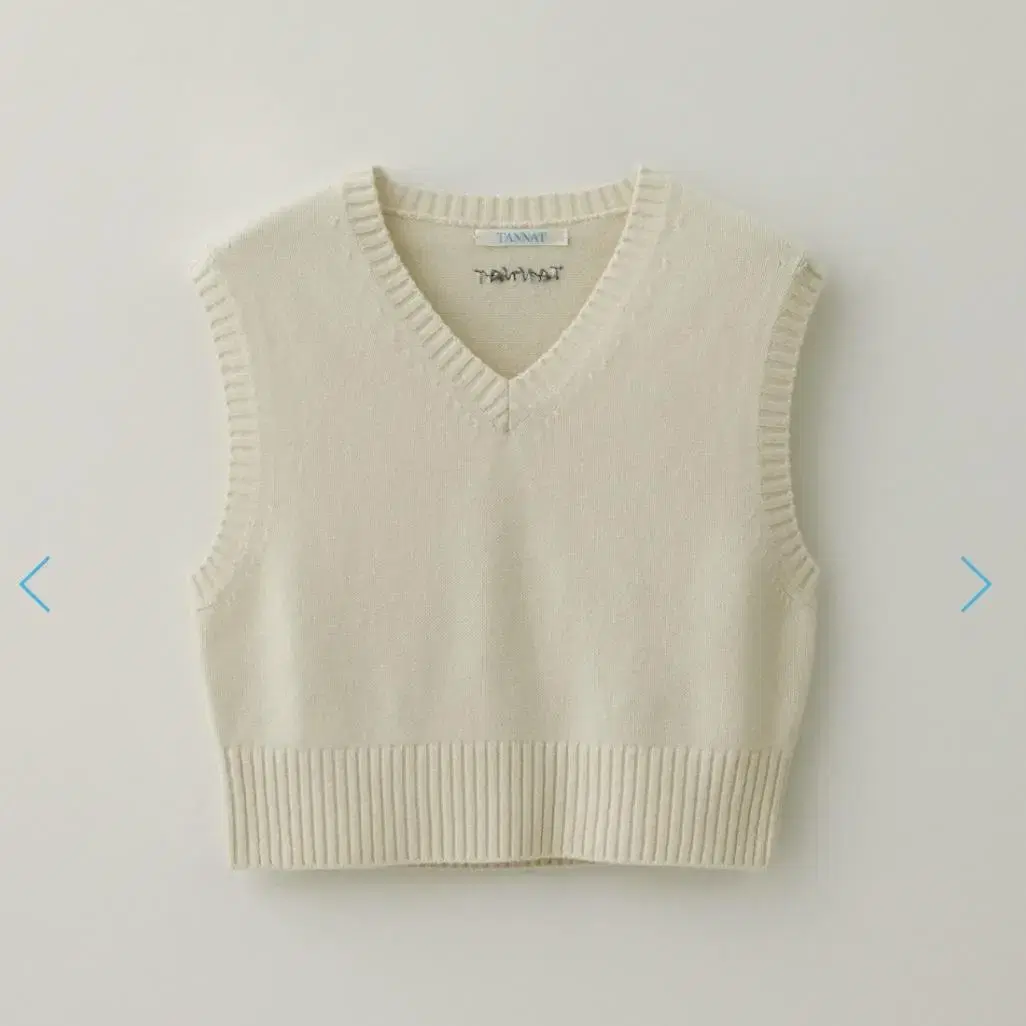 타낫 Rib knit vest 니트 베스트 조끼