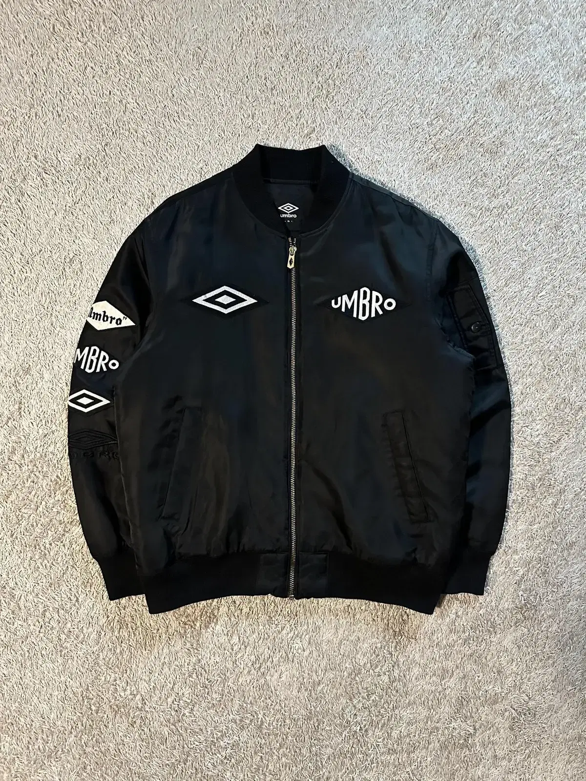 [M] New) UMBRO UMBRO PYU MA-1 Aviation Jumper Black