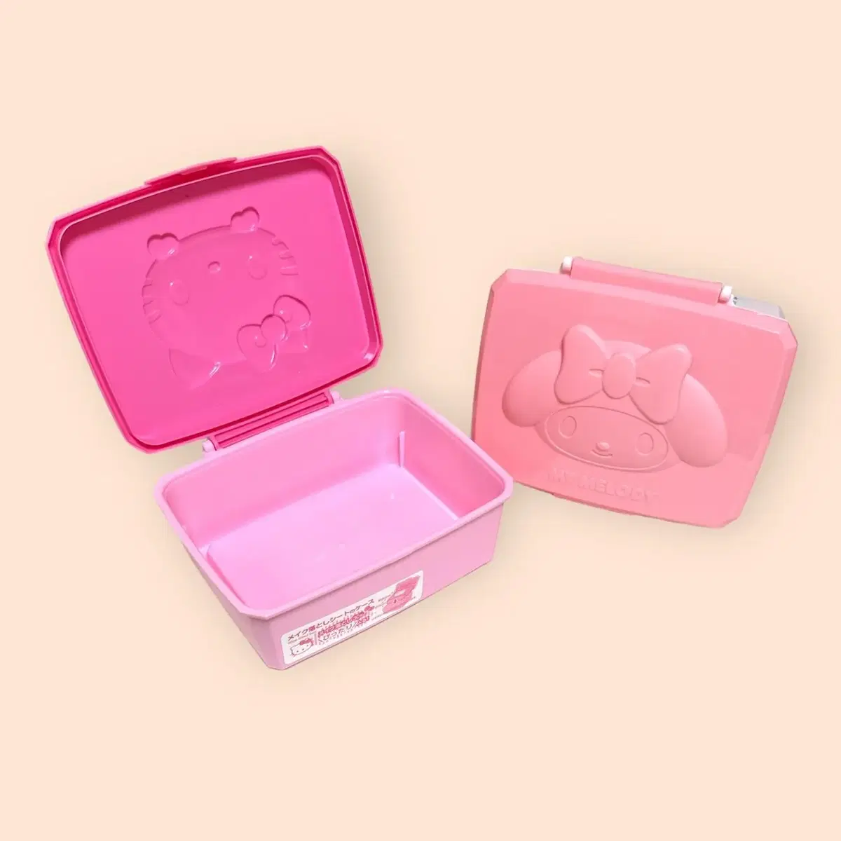 Hello Kitty, My Melody Open Lid Storage Box