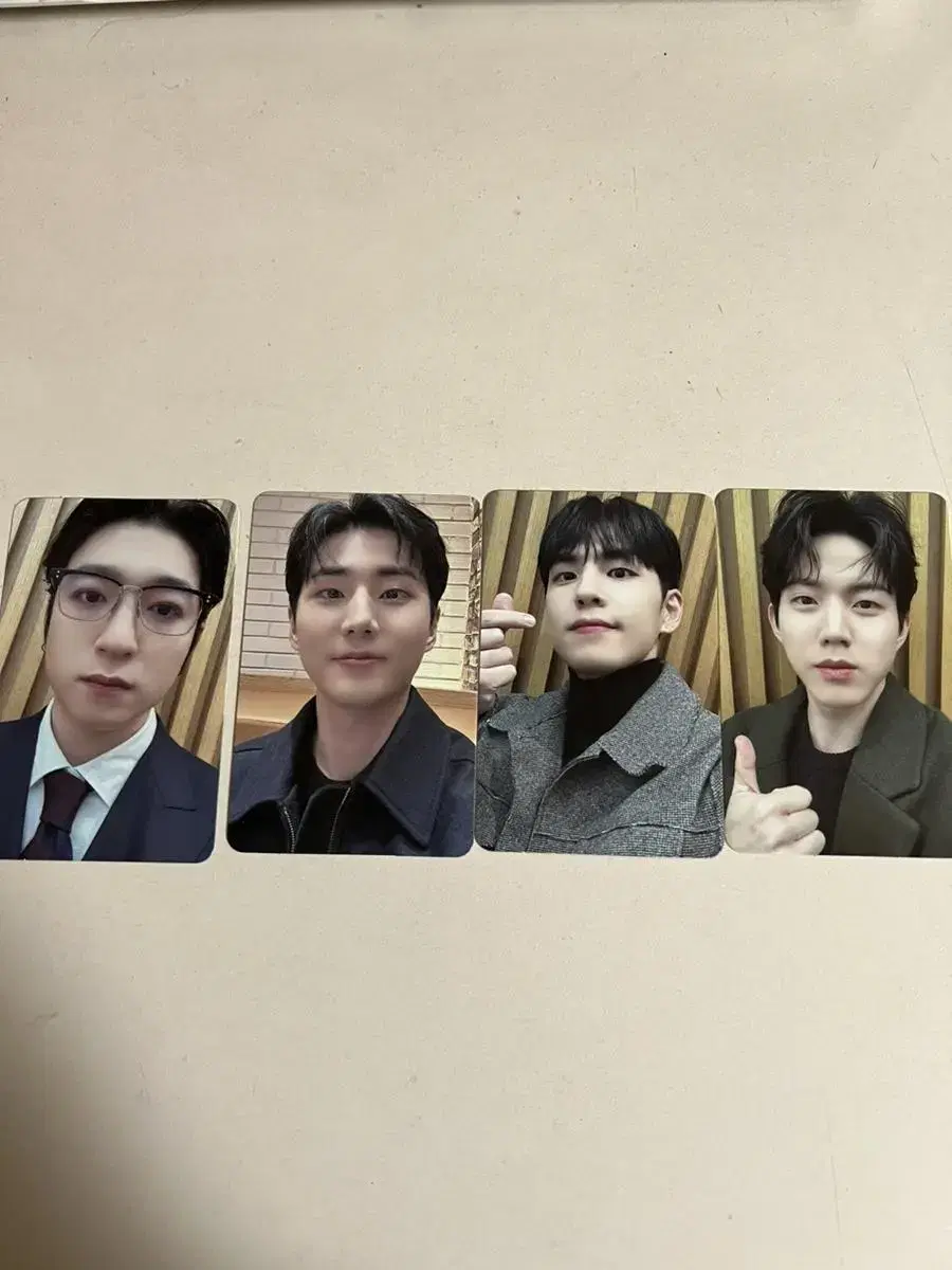 MooBae) day 6 Present Con Entry photocard (YoungK, WonPil, SungJin, Doun)