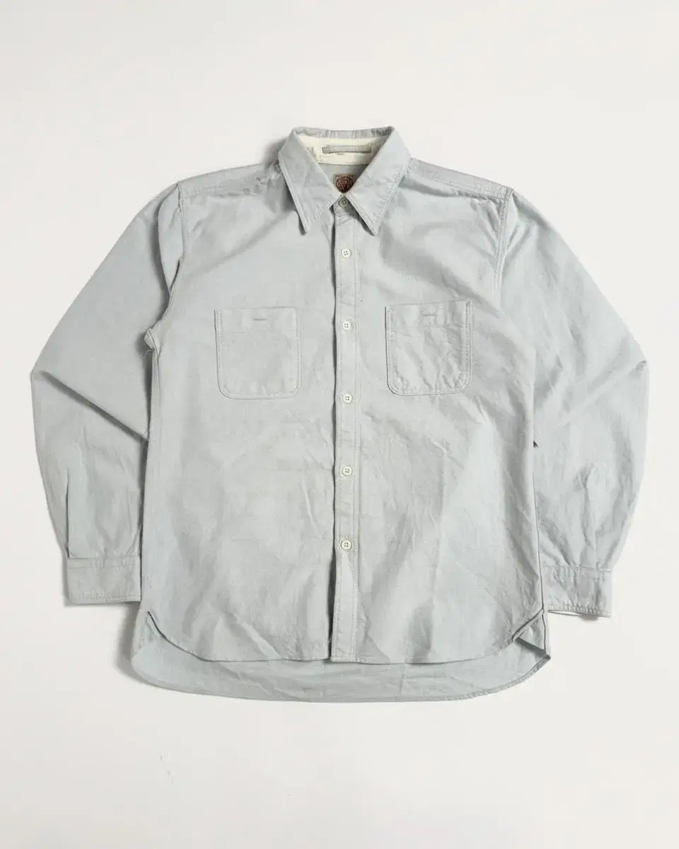 Vintage two pocket work denim shirt